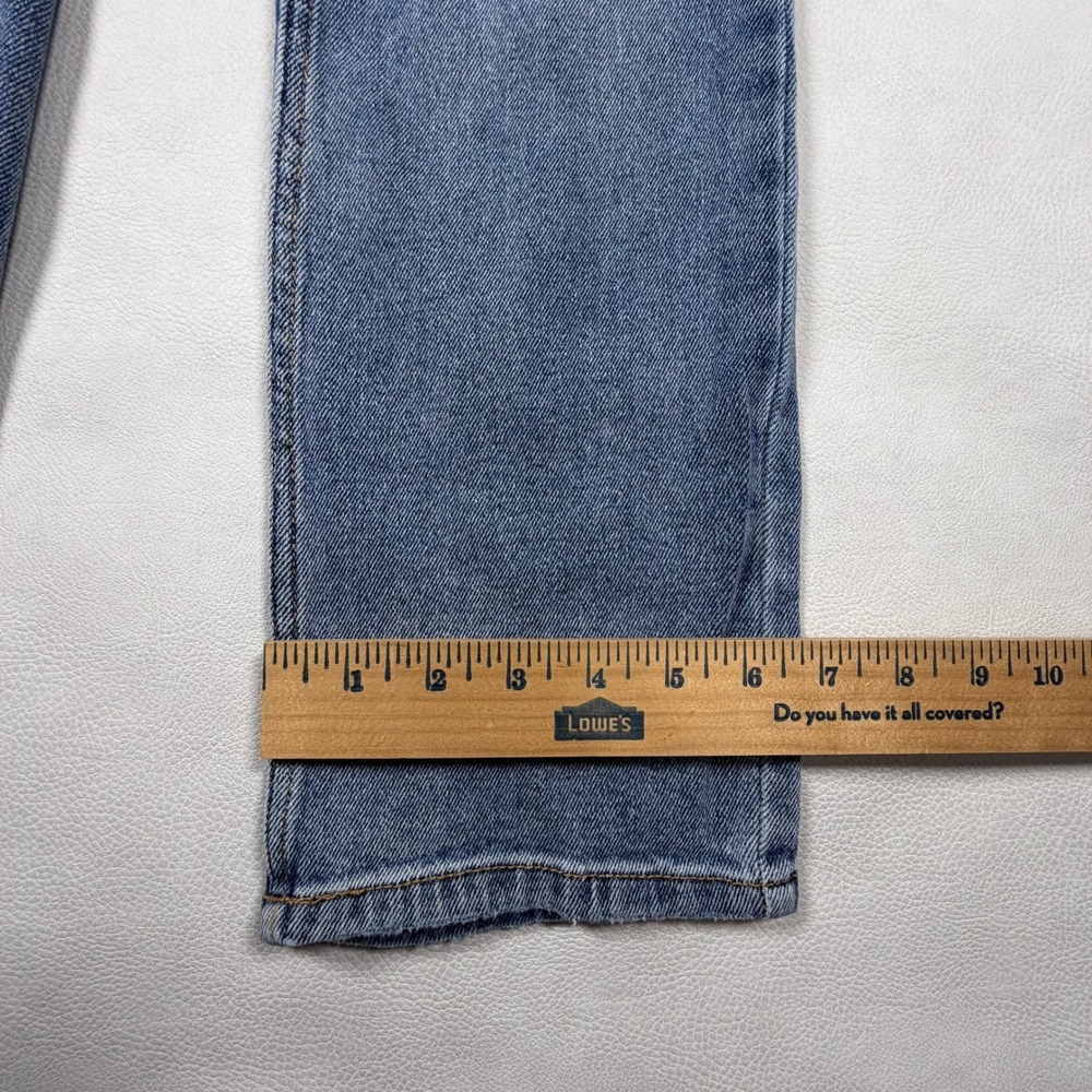 Abercrombie & Fitch 90s Straight Ultra High Rise Curve Love Jeans Blue 24 00R - Picture 5 of 11